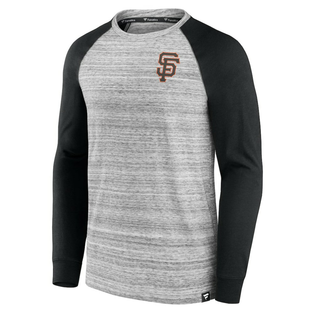 San Francisco Giants Fanatics Iconic Streaky Raglan Long Sleeve T-Shirt - MLB T-shirts
