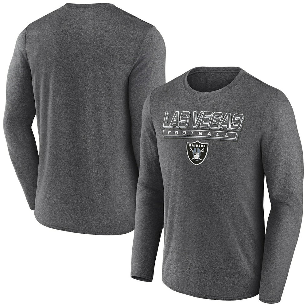 Las Vegas Raiders Fundamentals Long Sleeve T-Shirt | NFL Sale