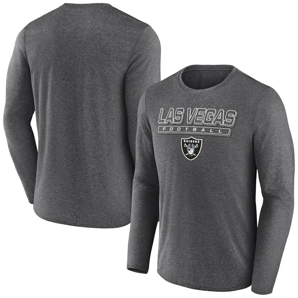 Las Vegas Raiders Fundamentals Long Sleeve T-Shirt | NFL Sale
