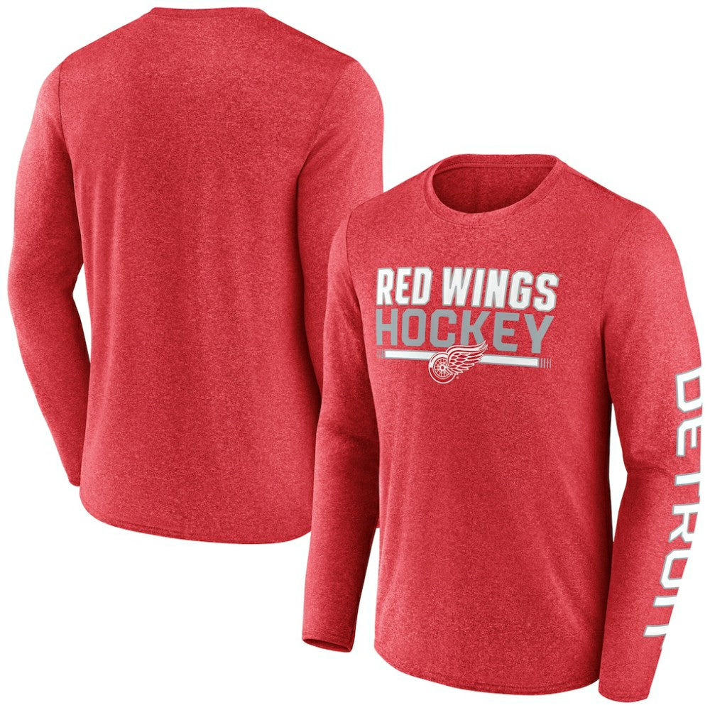 Detroit Red Wings Fanatics Sweep Iconic Synthetic Long Sleeve T-Shirt -  NHL T-shirts