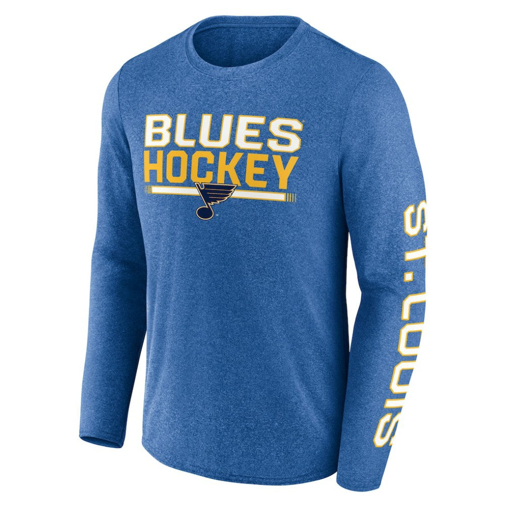 St. Louis Blues Fanatics Sweep Iconic Synthetic Long Sleeve T-Shirt -  NHL T-shirts