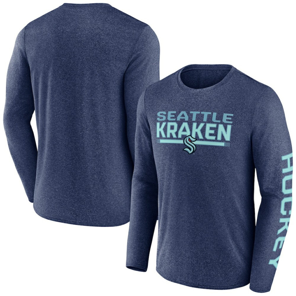 Seattle Kraken Fanatics Sweep Iconic Synthetic Long Sleeve T-Shirt -  NHL T-shirts