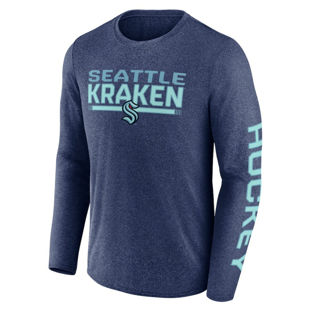 Seattle Kraken Fanatics Sweep Iconic Synthetic Long Sleeve T-Shirt -  NHL T-shirts