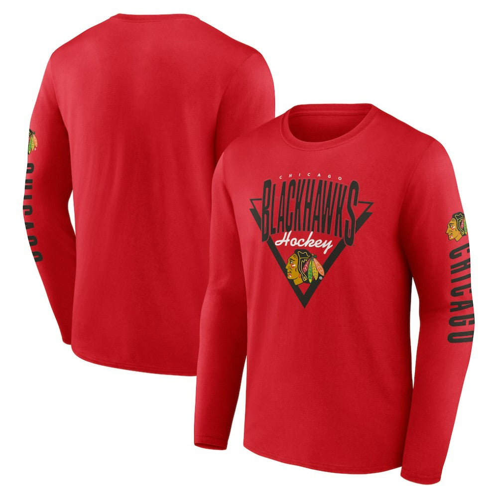 Chicago Blackhawks Fanatics Headline Long Sleeve T-Shirt -  NHL T-shirts
