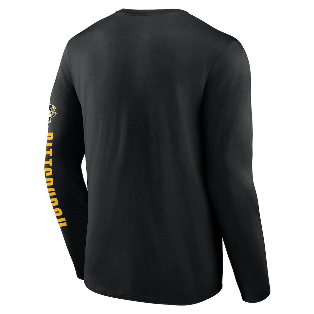 Pittsburgh Penguins Fanatics Headline Long Sleeve T-Shirt -  NHL T-shirts