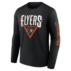 Philadelphia Flyers Fanatics Headline Long Sleeve T-Shirt -  NHL T-shirts