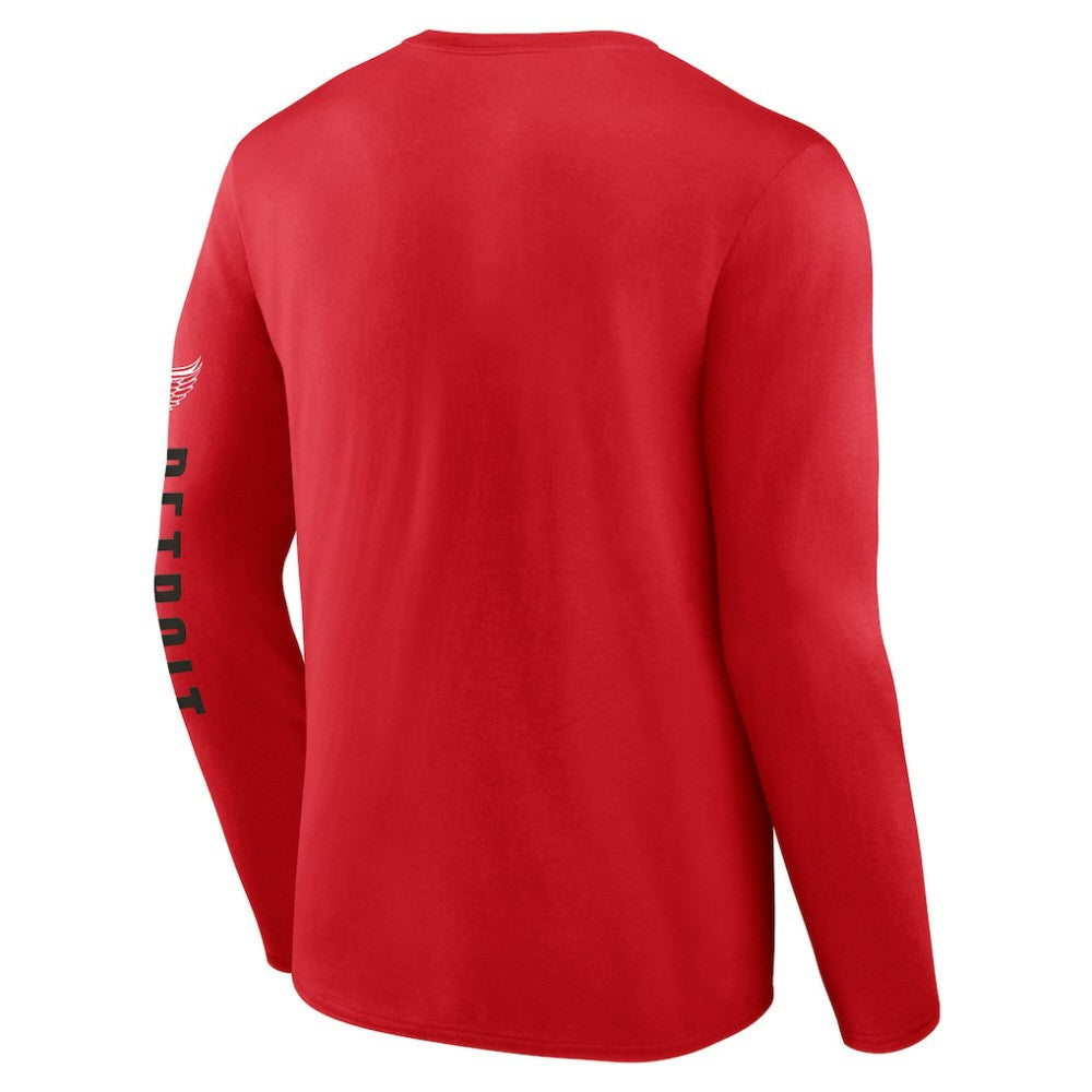Detroit Red Wings Fanatics Headline Long Sleeve T-Shirt -  NHL T-shirts