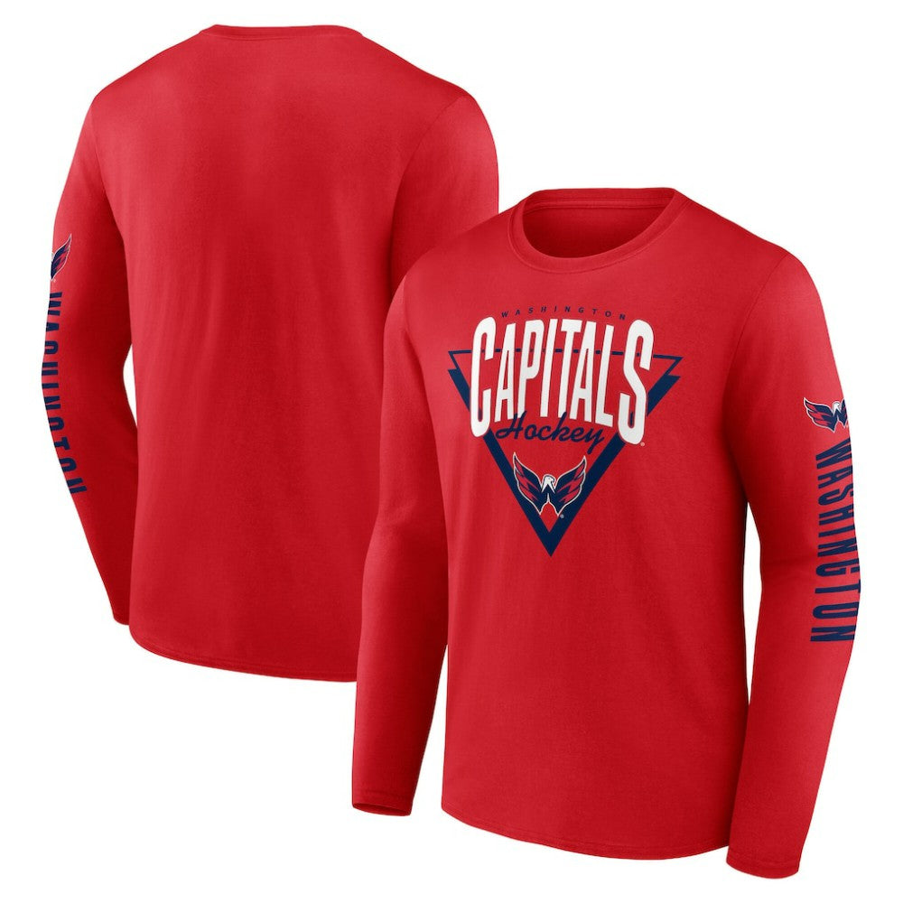 Washington Capitals Fanatics Headline Long Sleeve T-Shirt -  NHL T-shirts
