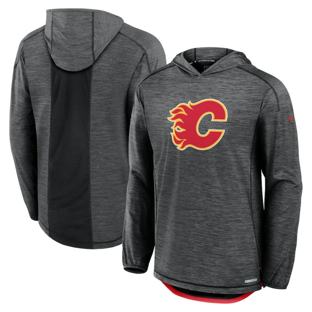 Calgary Flames Fanatics Authentic Pro Rink Pullover Hoodie -  NHL Hoodies