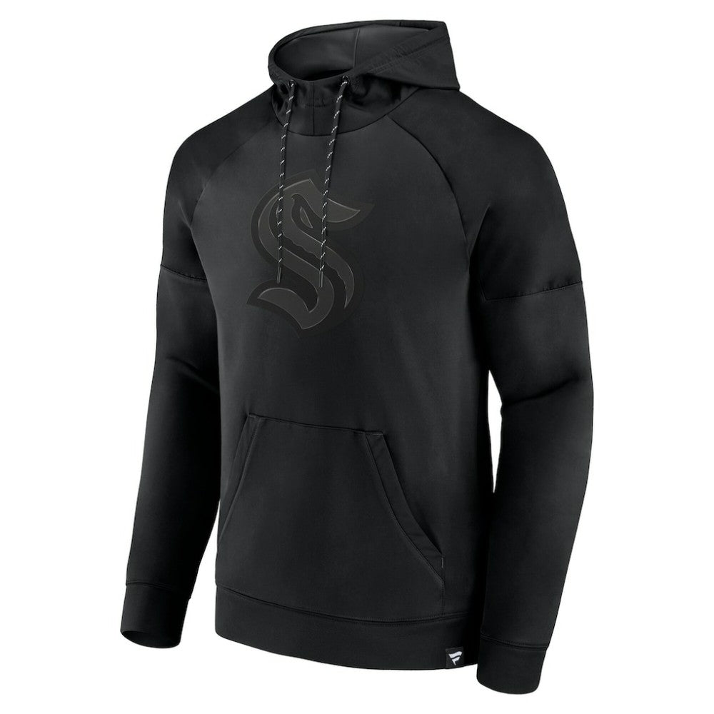 Seattle Kraken Fanatics Black Ice Defender Raglan Pullover Hoodie -  NHL Hoodies