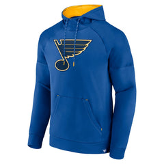 St. Louis Blues Fanatics Iconic Defender Raglan Pullover Hoodie -  NHL Hoodies