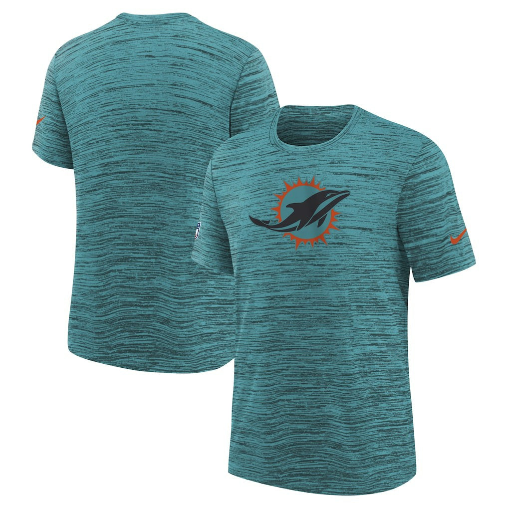 Miami Dolphins Youth 2025 Rivalries Collection Sideline Velocity Dri-FIT T-Shirt | NFL Online