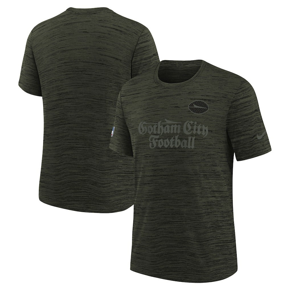 New York Jets Youth 2025 Rivalries Collection Sideline Velocity Dri-FIT T-Shirt | NFL Sale
