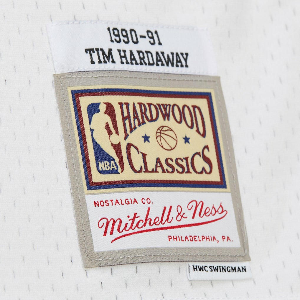 White Tim Hardaway Golden State Warriors Hardwood Classics 1990/91 Swingman Jersey sale | NBA