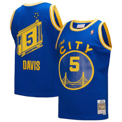 Royal Baron Davis Golden State Warriors Hardwood Classics 2004/05 Swingman Jersey | NBA