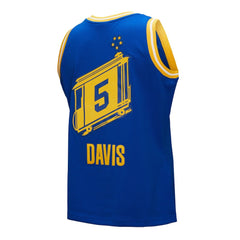 Royal Baron Davis Golden State Warriors Hardwood Classics 2004/05 Swingman Jersey | NBA