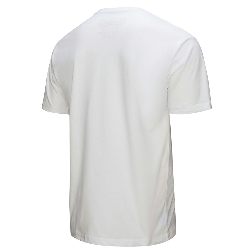 White Magic Johnson Los Angeles Lakers Hardwood Classics Chalked Up T-Shirt | NBA