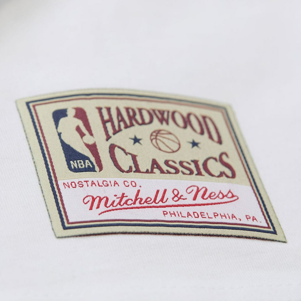 White Dirk Nowitzki Dallas Mavericks Hardwood Classics Chalked Up T-Shirt sale | NBA
