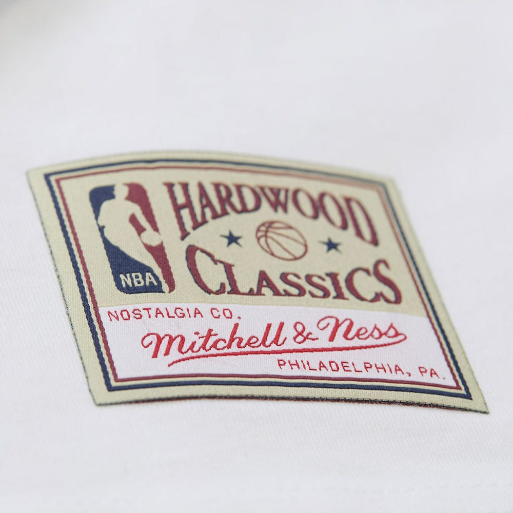 White Dirk Nowitzki Dallas Mavericks Hardwood Classics Chalked Up T-Shirt sale | NBA