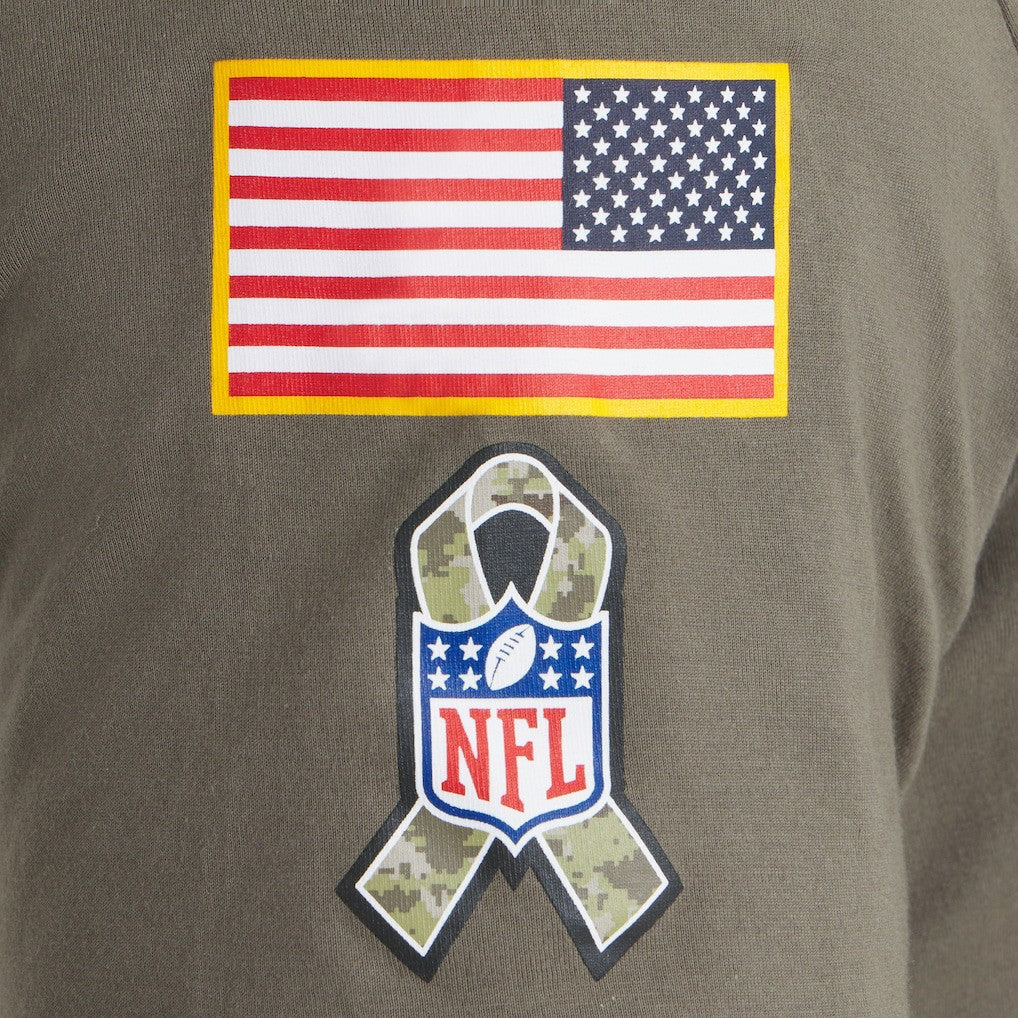 Cincinnati Bengals Joe Burrow  2025 Salute to Service Name & Number T-Shirt | NFL Outlet