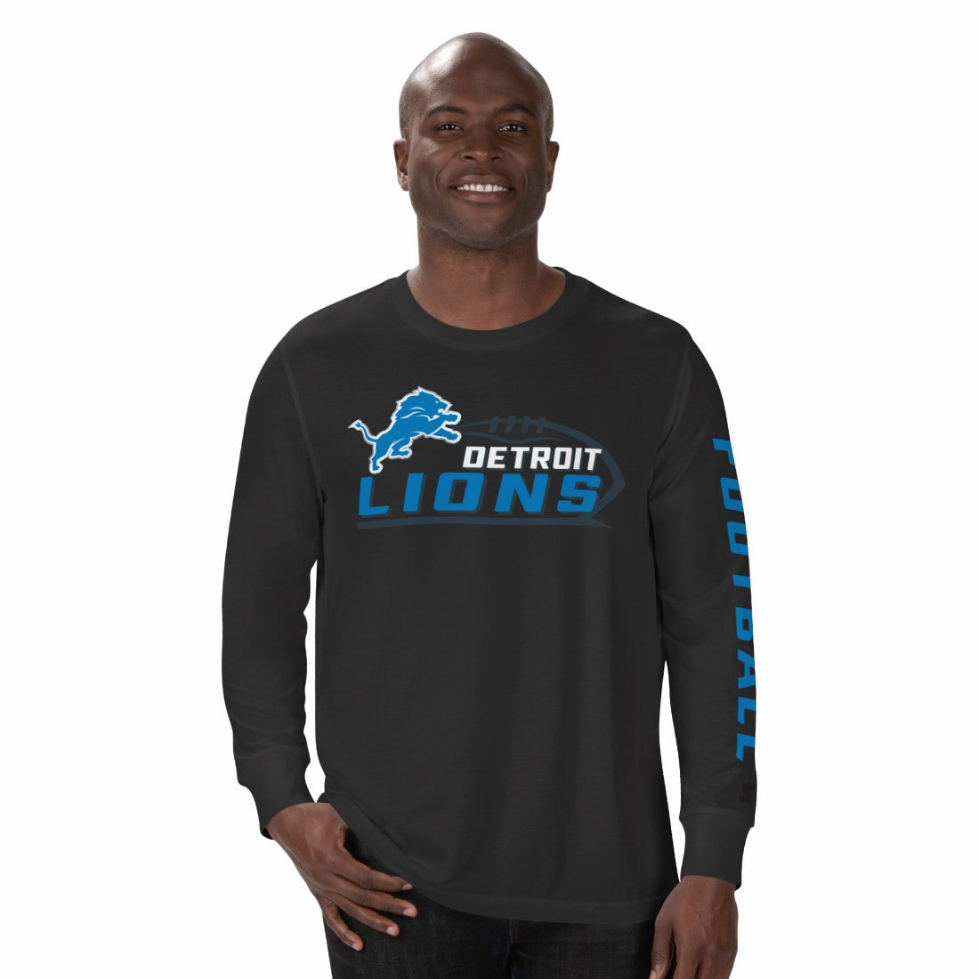 Detroit Lions Starter Half Time Long Sleeve T-Shirt | NFL Near me