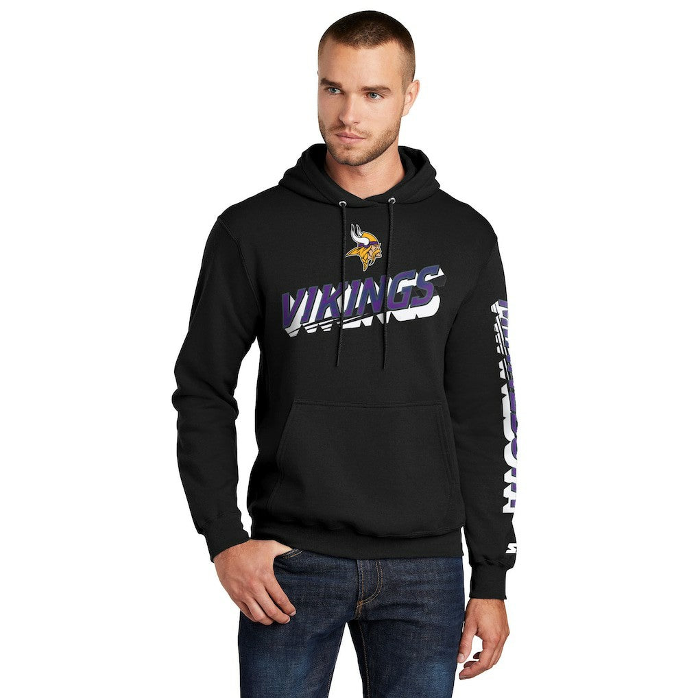 Minnesota Vikings Starter Wordmark Logo Pullover Hoodie | NFL On sale