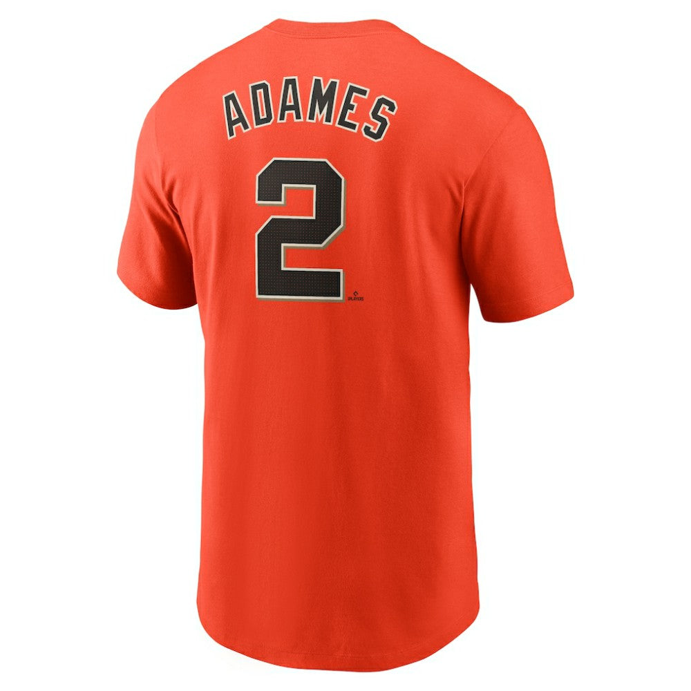 Willy Adames San Francisco Giants Nike Fuse Name & Number T-Shirt - MLB T-shirts