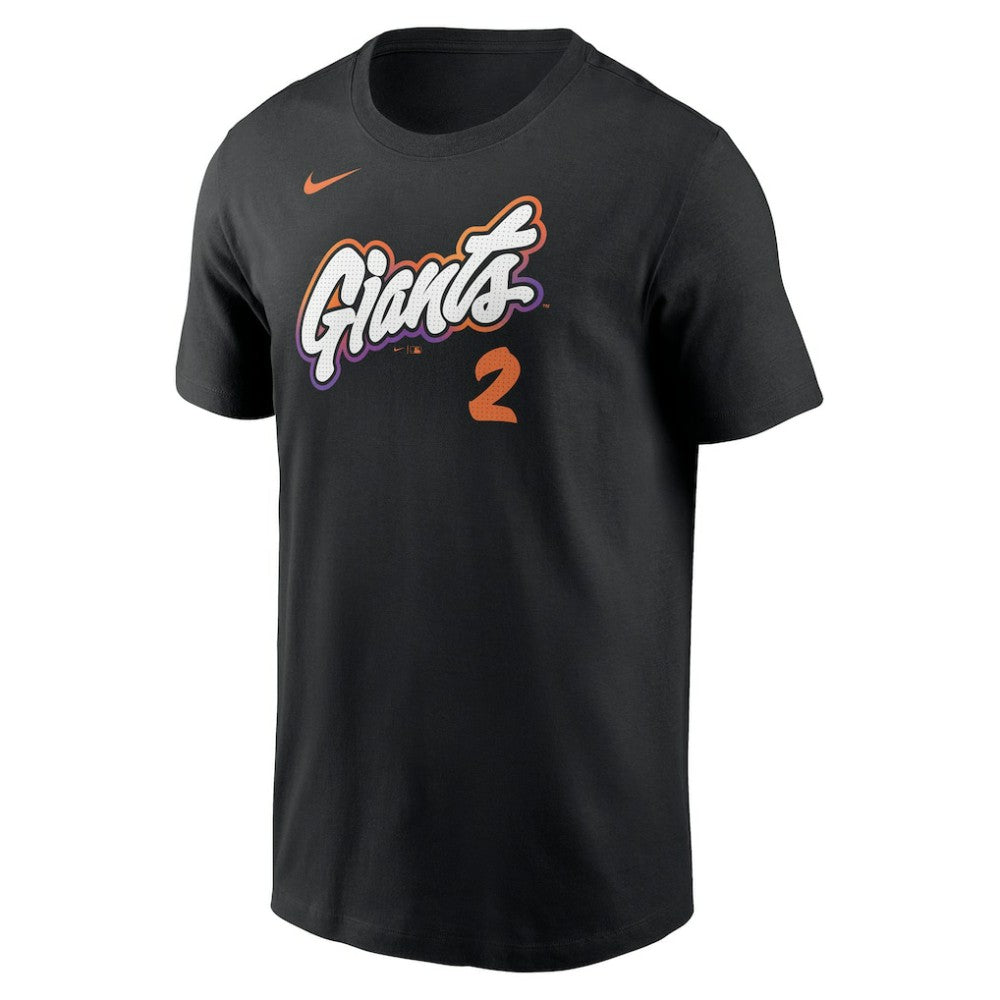Willy Adames San Francisco Giants Nike 2025 City Connect Fuse Name & Number T-Shirt - MLB T-shirts
