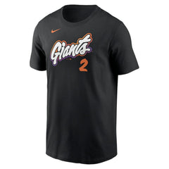 Willy Adames San Francisco Giants Nike 2025 City Connect Fuse Name & Number T-Shirt - MLB T-shirts