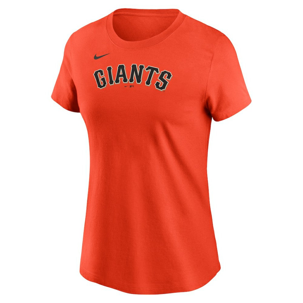 Willy Adames San Francisco Giants Nike Women's Cooperstown Collection Fuse Name & Number T-Shirt - MLB T-shirts