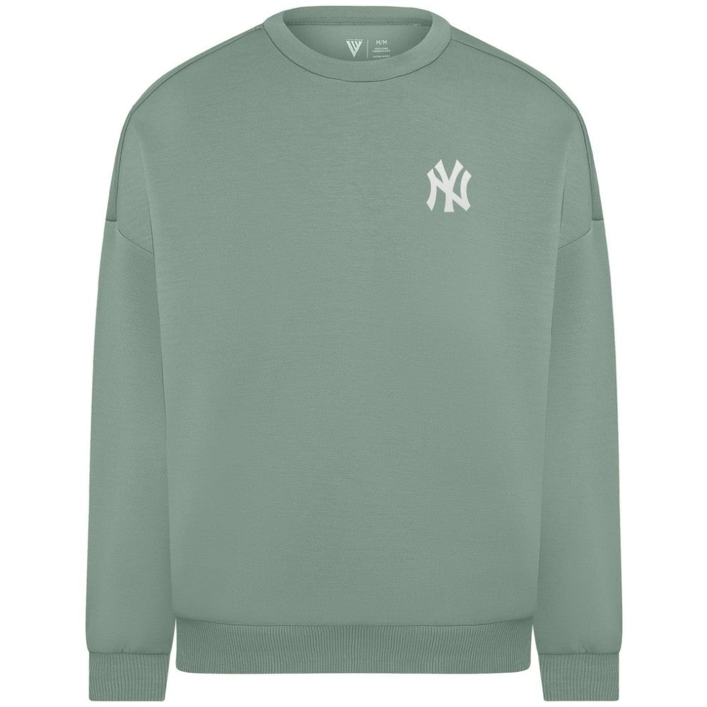 New York Yankees Levelwear Women's Luxe Signature Tri-Blend Pullover Sweatshirt - MLB Pullover