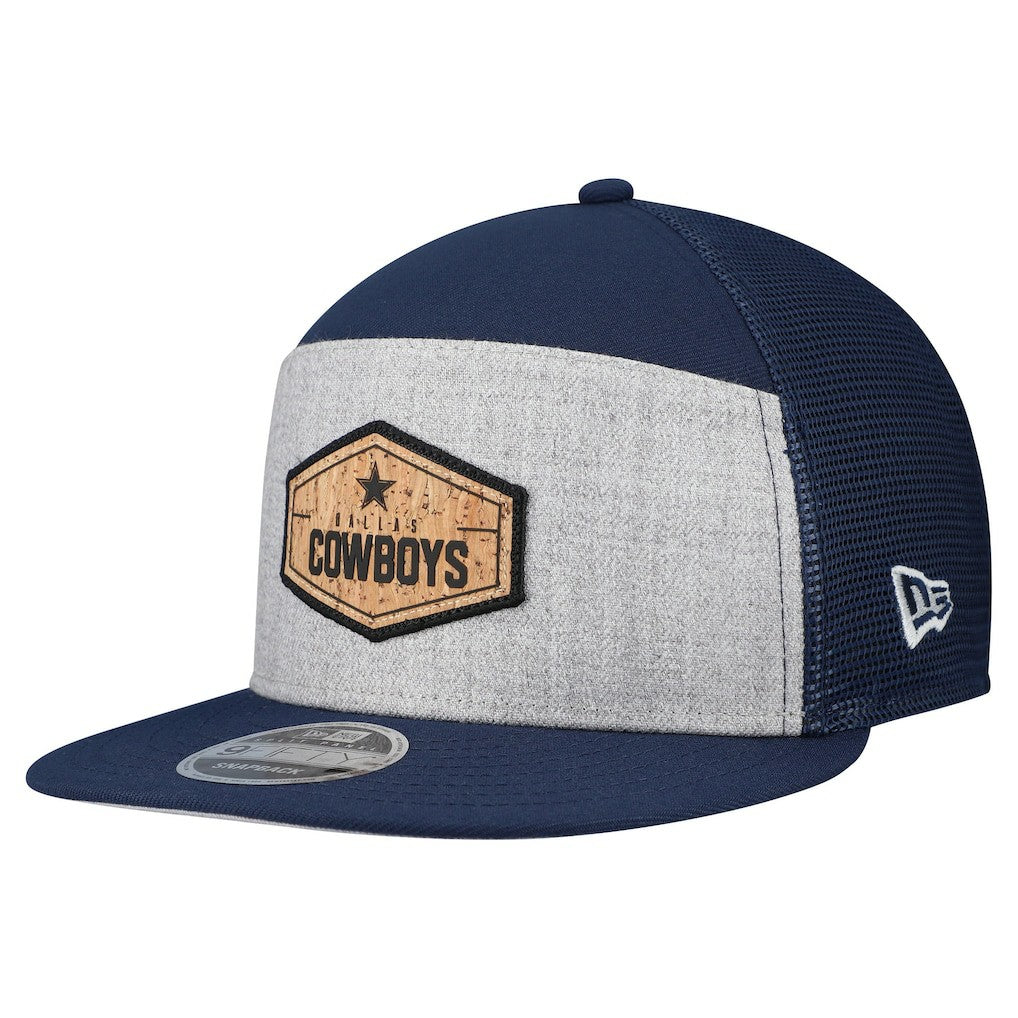 Dallas Cowboys Cork Split Panel 9FIFTY Trucker Snapback Hat | NFL New