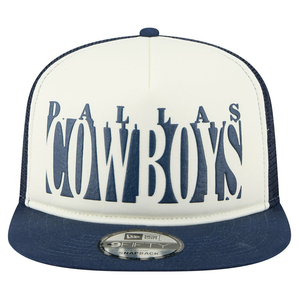 Dallas Cowboys Cutout A-Frame 9FIFTY Snapback Hat | NFL Hot