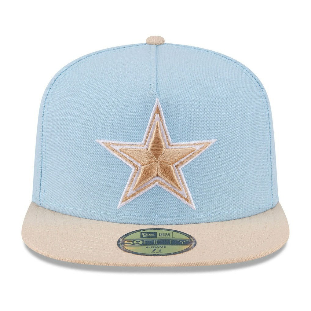 Dallas Cowboys Two-Tone Color Pack A-Frame 59FIFTY Fitted Hat | NFL Near me