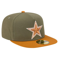 Dallas Cowboys 2-Tone Color Pack A-Frame 59FIFTY Fitted Hat | NFL Online