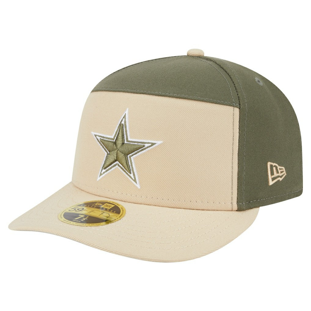Dallas Cowboys 2-Tone Color Pack Split Panel 59FIFTY Fitted Hat | NFL Discount
