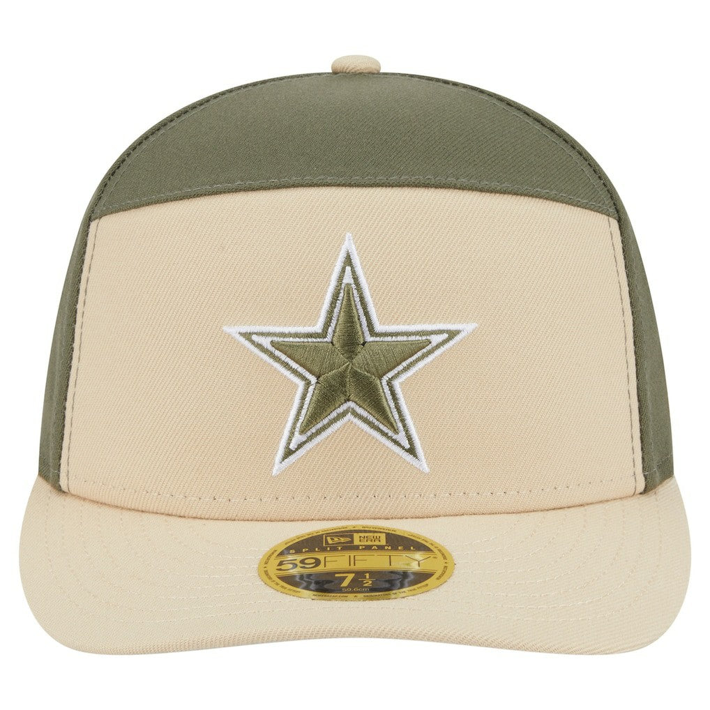 Dallas Cowboys 2-Tone Color Pack Split Panel 59FIFTY Fitted Hat | NFL Discount