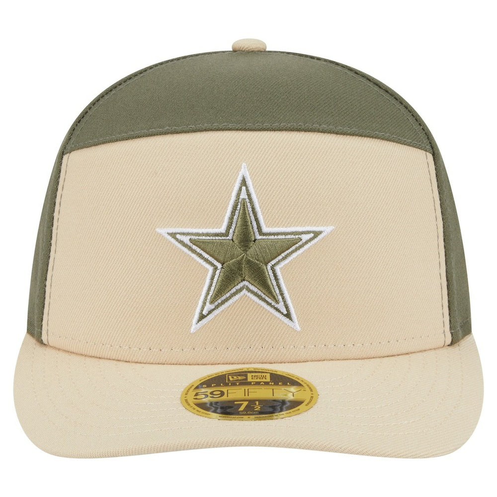 Dallas Cowboys 2-Tone Color Pack Split Panel 59FIFTY Fitted Hat | NFL Discount