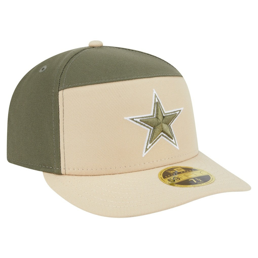 Dallas Cowboys 2-Tone Color Pack Split Panel 59FIFTY Fitted Hat | NFL Discount