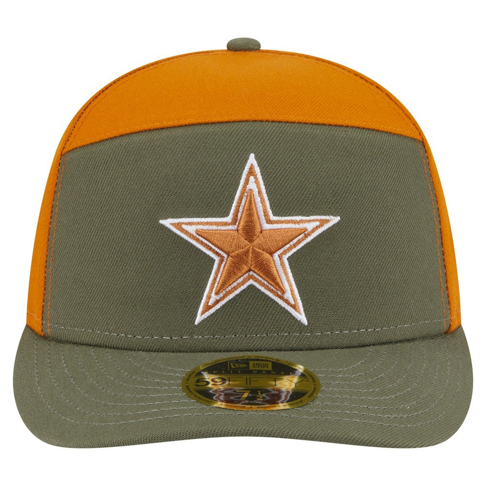 Dallas Cowboys 2-Tone Color Pack Split Panel 59FIFTY Fitted Hat | NFL US