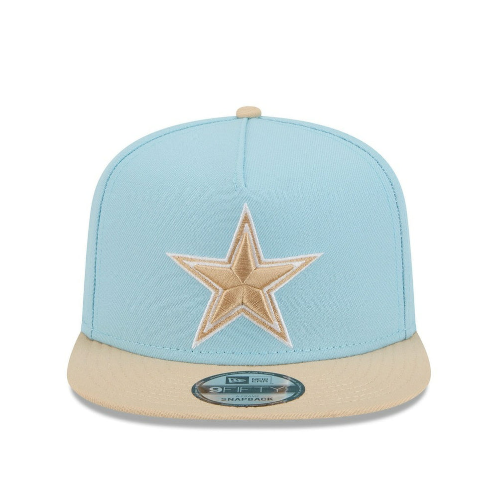 Dallas Cowboys Two-Tone Color Pack A-Frame 9FIFTY Snapback Hat | NFL New