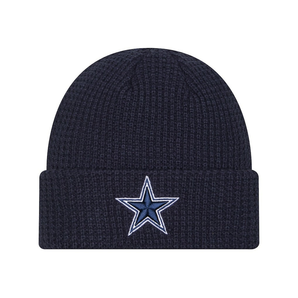 Dallas Cowboys Youth Waffle Cuffed Knit Hat | NFL Hot