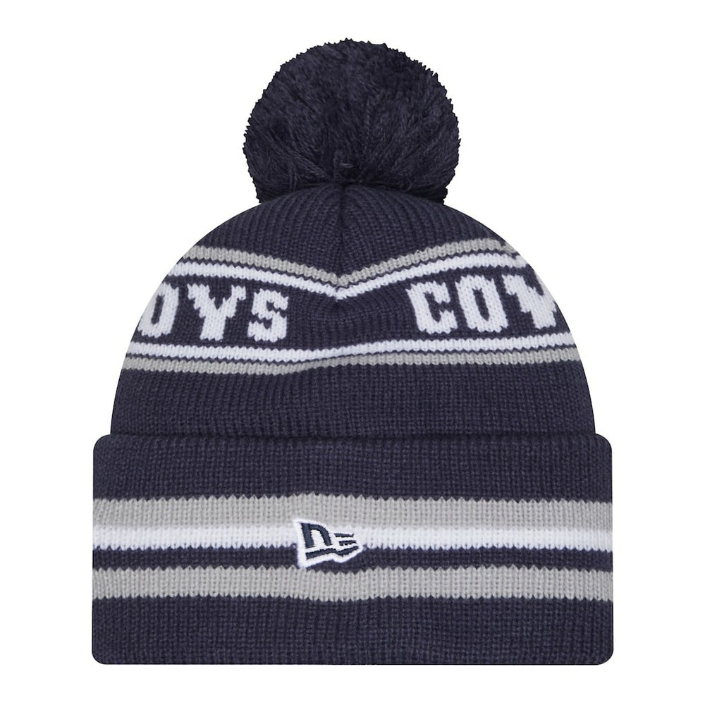 Dallas Cowboys Pre-School Classic Cuffed Knit Hat with Pom | NFL Online