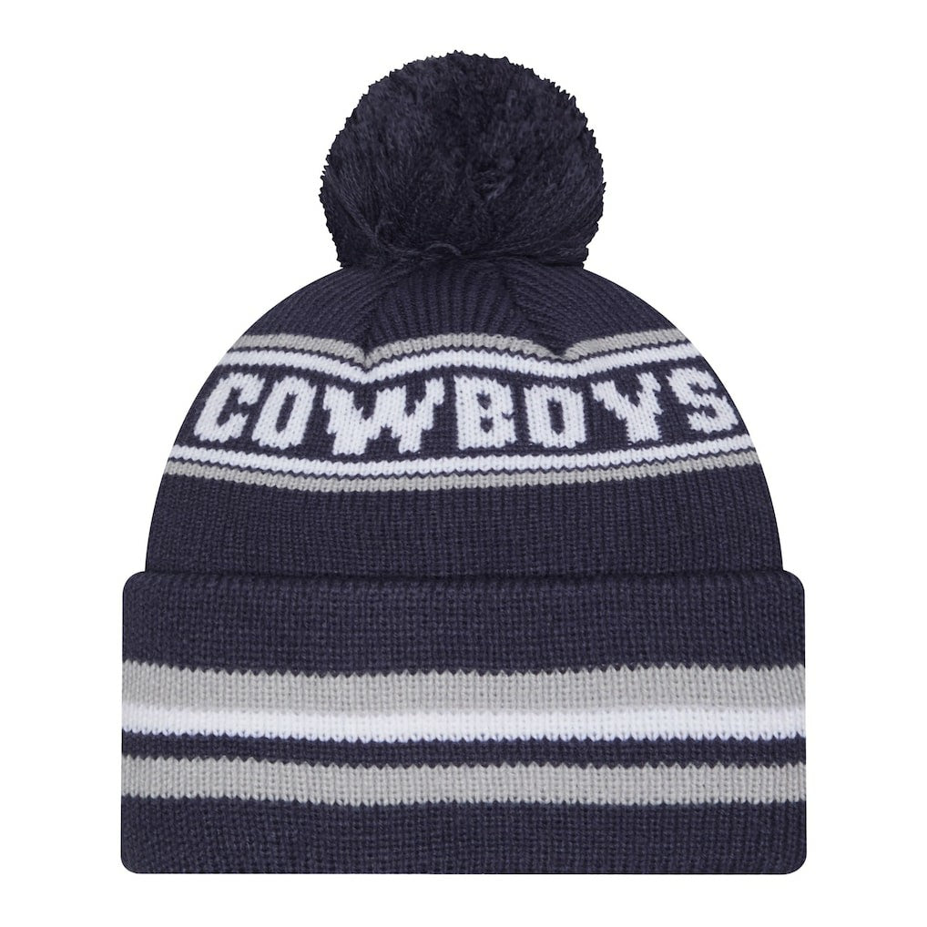 Dallas Cowboys Pre-School Classic Cuffed Knit Hat with Pom | NFL Online