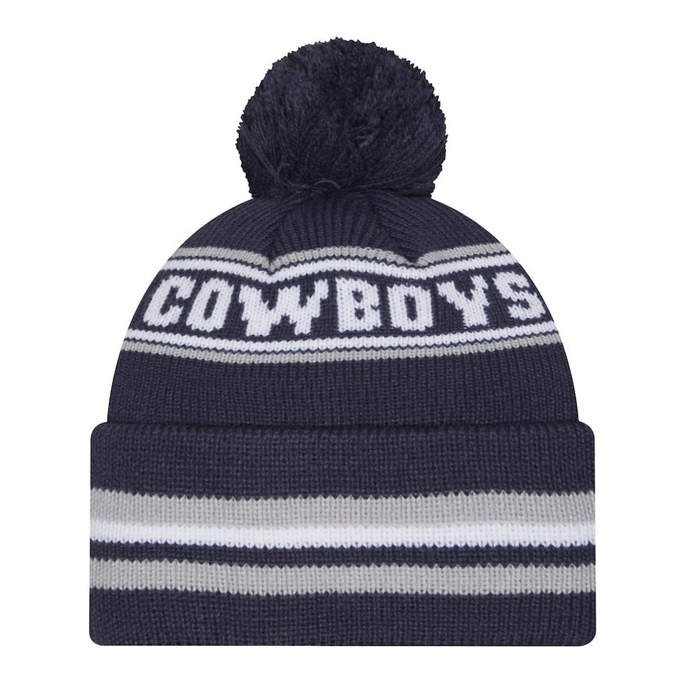 Dallas Cowboys Pre-School Classic Cuffed Knit Hat with Pom | NFL Online