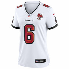 Tampa Bay Buccaneers Baker Mayfield  Women's 50th Season White Game Jersey | NFL Sale