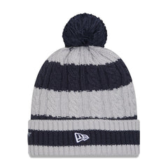 Dallas Cowboys Women's Braided Cuffed Knit Hat with Pom | NFL Outlet