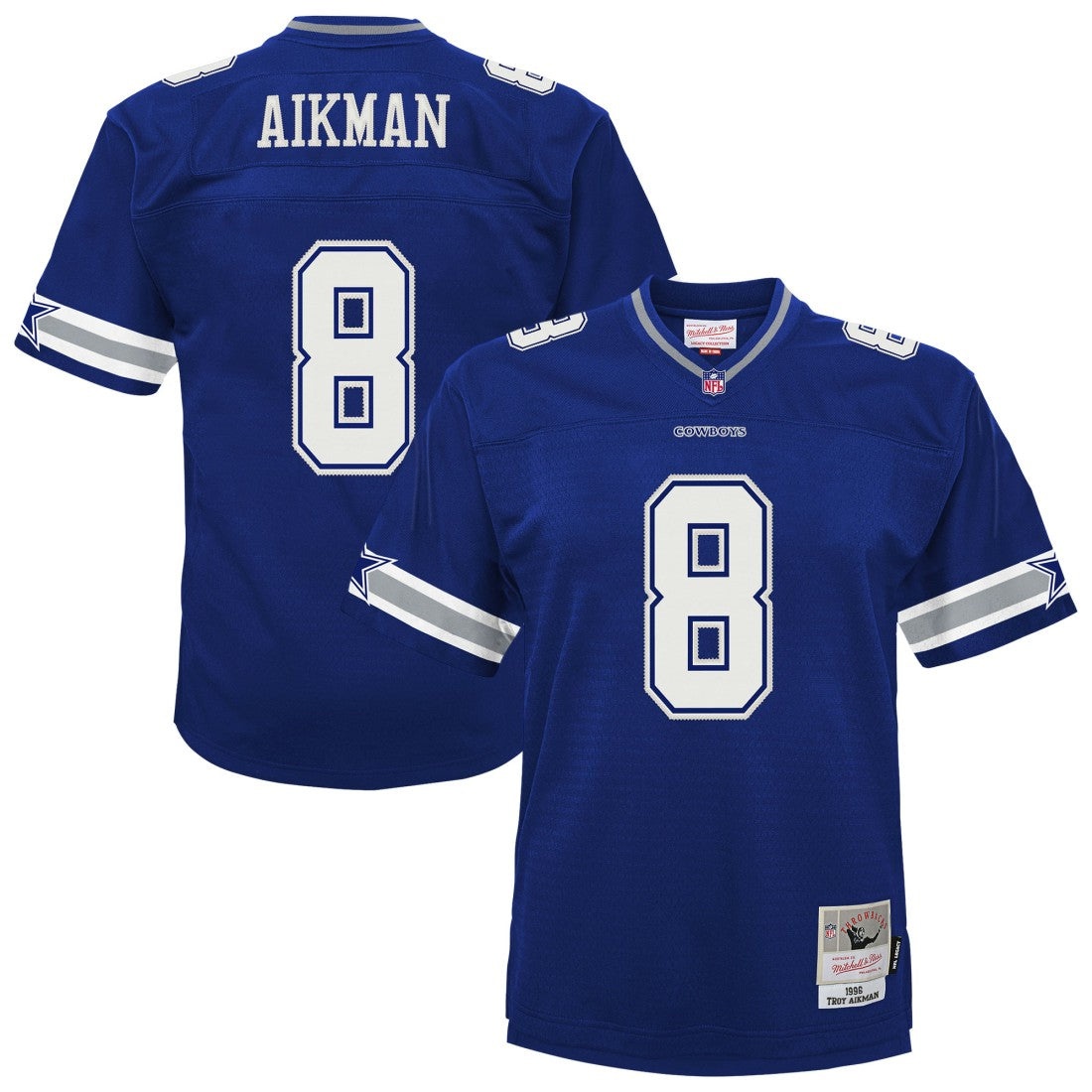 Dallas Cowboys Troy Aikman  Preschool 1996 Retired Player Legacy Jersey | NFL Hot