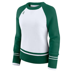 New York Jets WEAR by Erin Andrews Women's Colorblock Raglan Sweater | NFL US