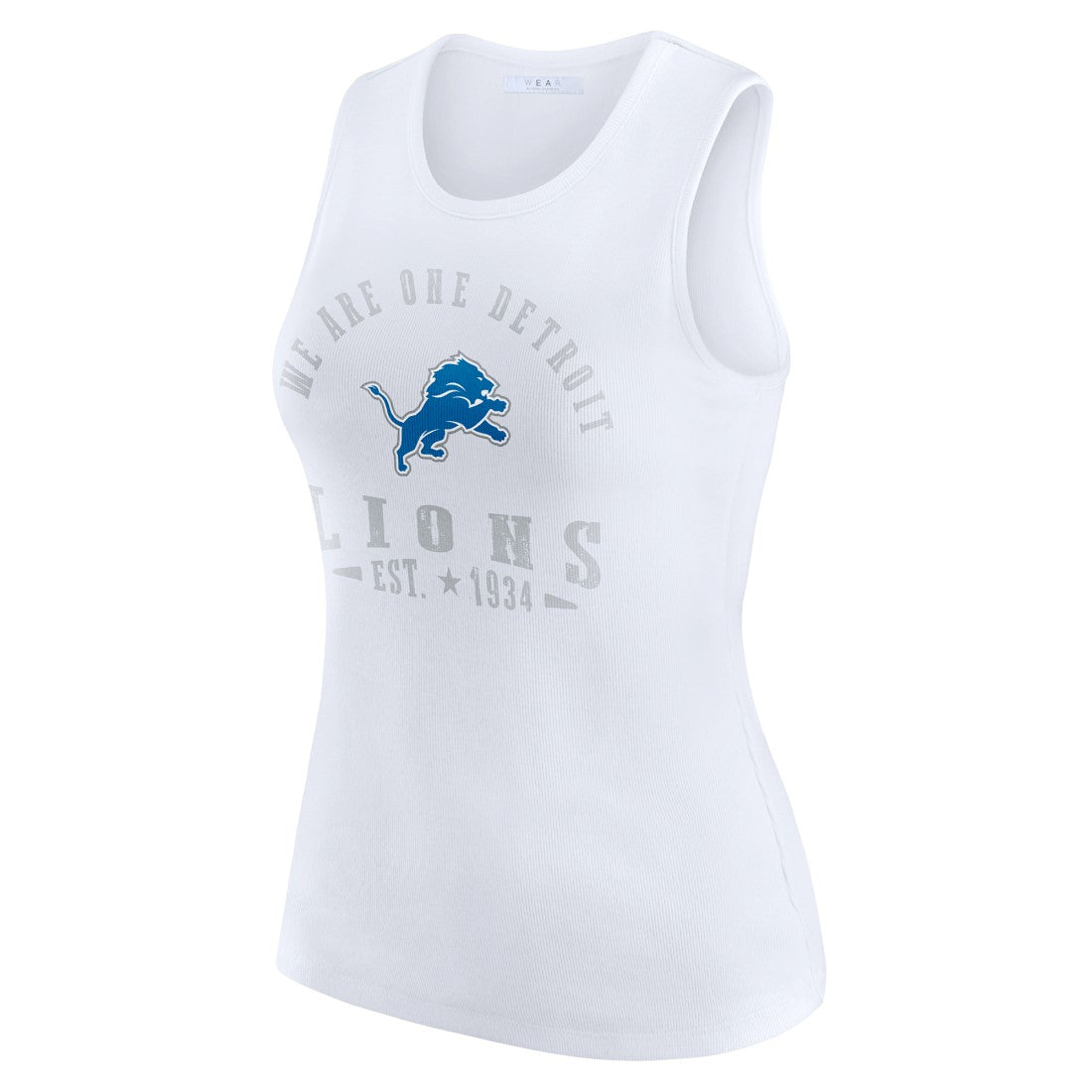 Detroit Lions WEAR by Erin Andrews Women's Ribbed Graphic Tank Top | NFL Near me